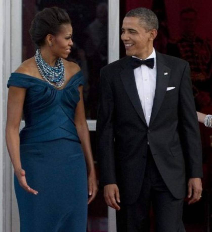 Marchesa está entre las marcas más populares en todos los eventos de alfombra roja, incluidos los Óscar y los Globos de Oro, gracias a sus diseños elegantes y clásicos. Cuando tocó homenajear a Reino Unido en 2012, escogió un vestido de esta firma como ha hecho en numerosas ocasiones.