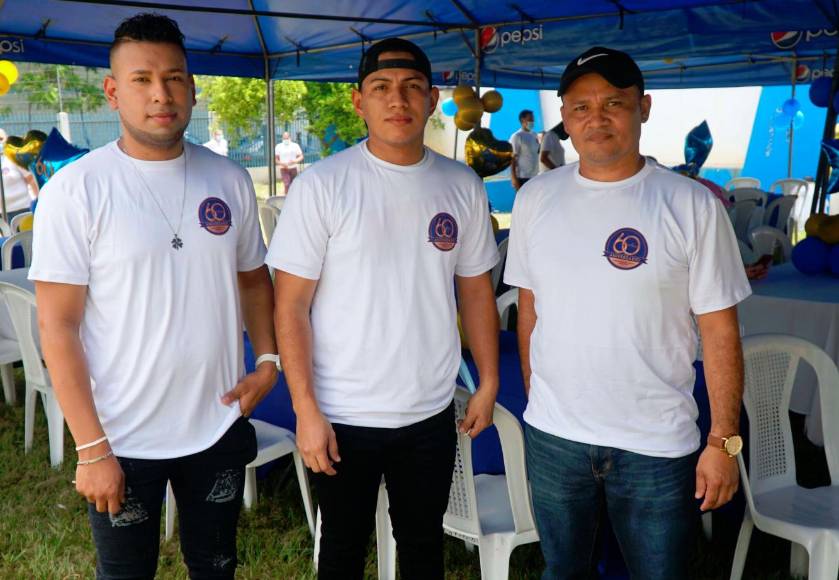 Brayan Ramírez, Darwin Corea y José Murillo