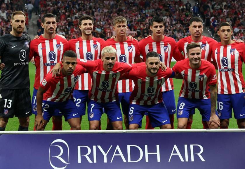 El 11 titular del Atlético de Madrid que se impuso al Real Madrid.