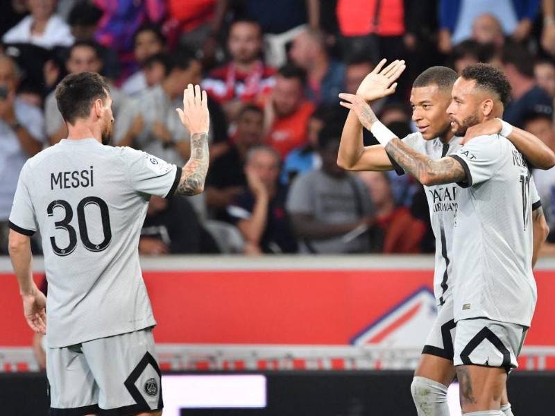 El tridente Messi, Neymar y Mbappé ha comenzado a lo grande en la presente temporada.