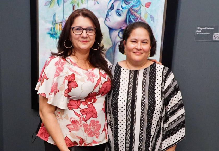 Mayra Casiano y Leticia Banegas