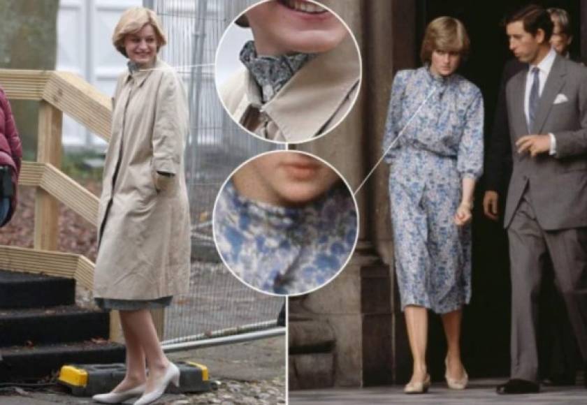 Algunas fotos sugieren que la relación de Carlos y Diana será abordada desde sus inicios. Emma fue vista vestida con un vestido de flores, similar a una que Diana usó antes de su boda de 1981.