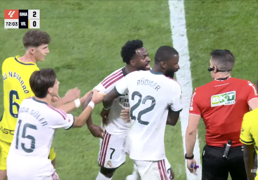 Brutal enfado de Vinicius, insólita expulsión con Real Madrid y Mou se volvió loco