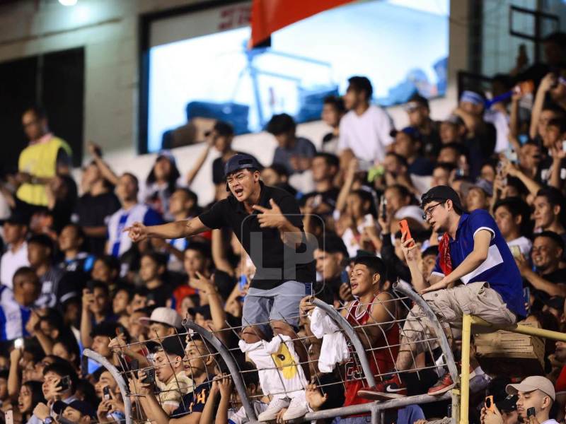 Los seguidores cantan en el show de medio tiempo de Jon Z.