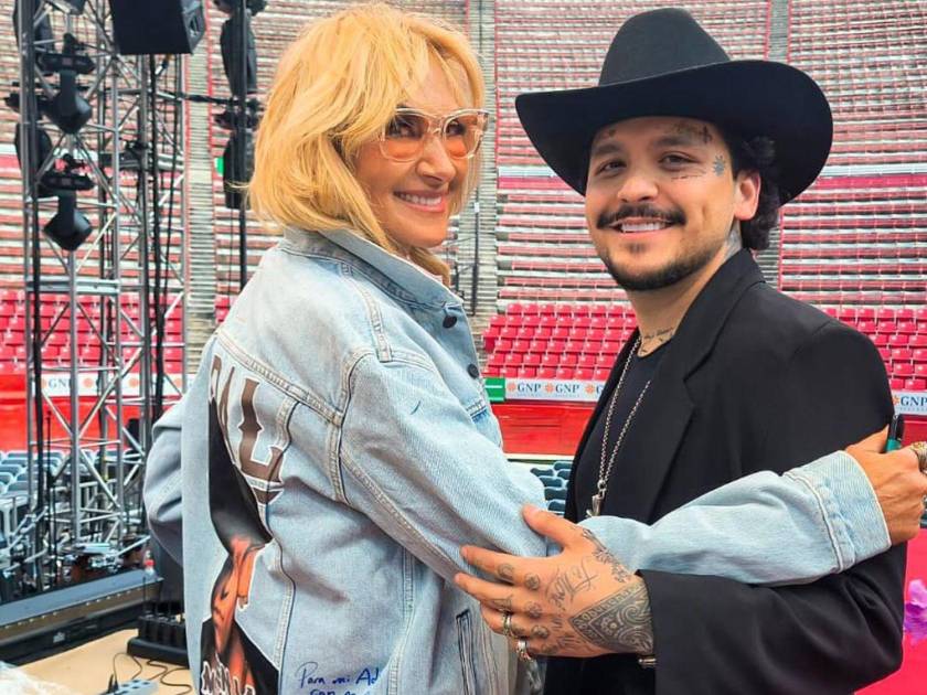 Polémica por entrevista de Christian Nodal con Adela Micha