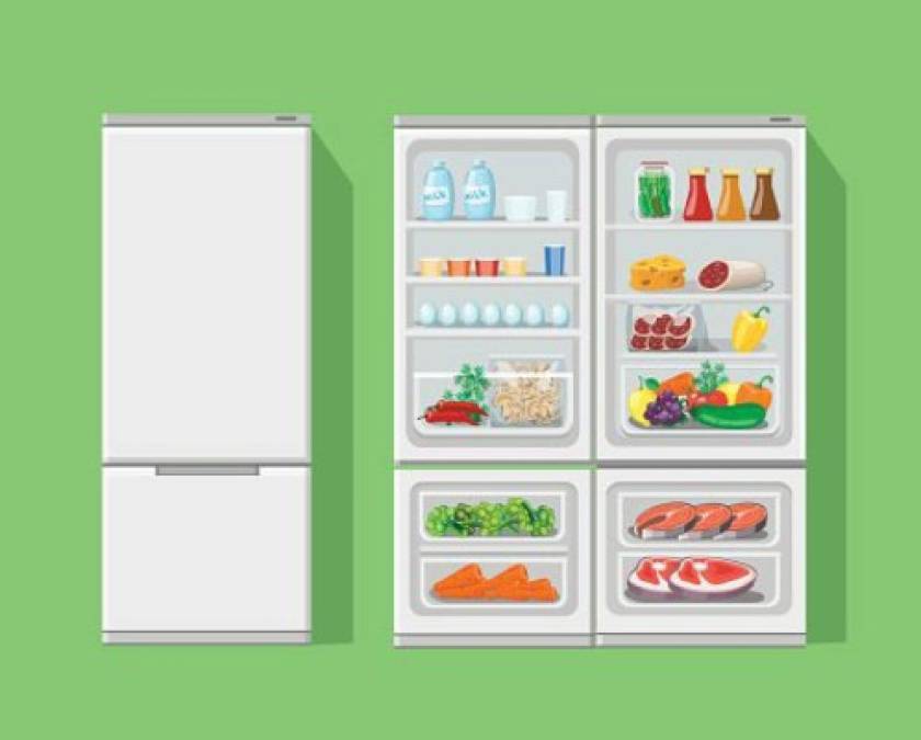 Refrigeradora<br/><br/>Su consumo en kilovatios es del 20%