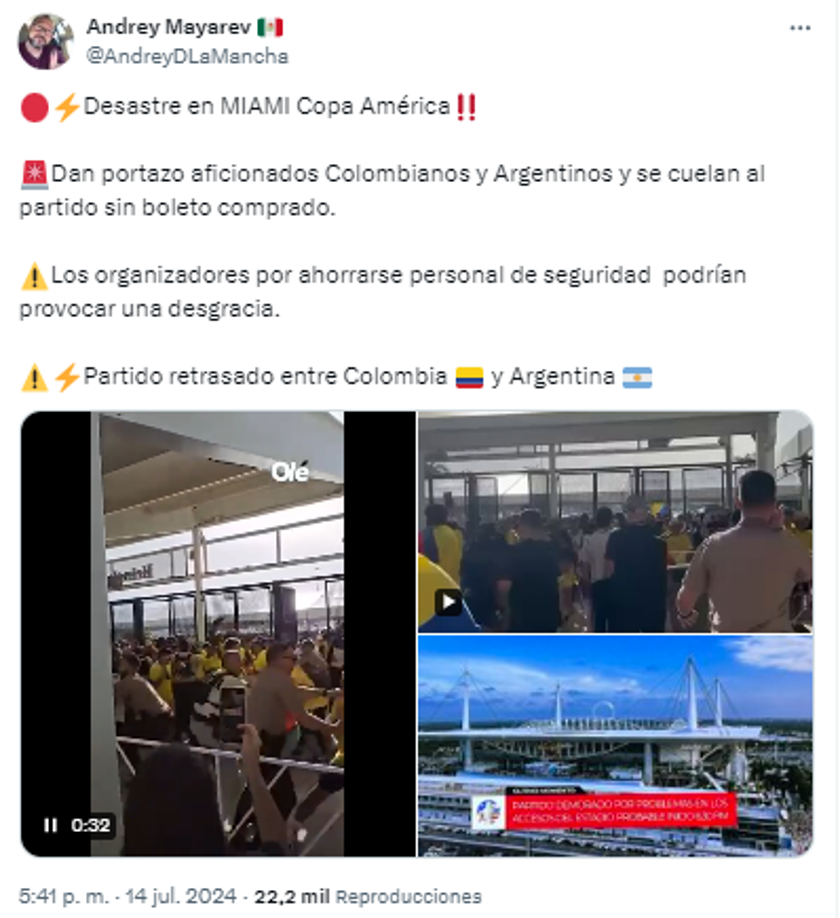 Como un “desastre” lo definen algunos. 