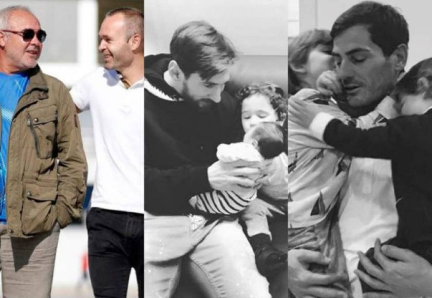 Este 19 de marzo se festeja el Día del Padre en muchas partes del mundo. Diferentes futbolistas han sido felicitados y otros han dejado mensajes para sus padres.