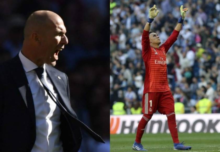 Zidane regresó al banquillo del Real Madrid y lo hizo a lo grande al sacar un triunfo de 2-0 ante Celta de Vigo. En el Santiago Bernabéu se dieron varias protestas con fuertes mensajes; el tico Keylor Navas se lució al reaparecer en el 11 titular.