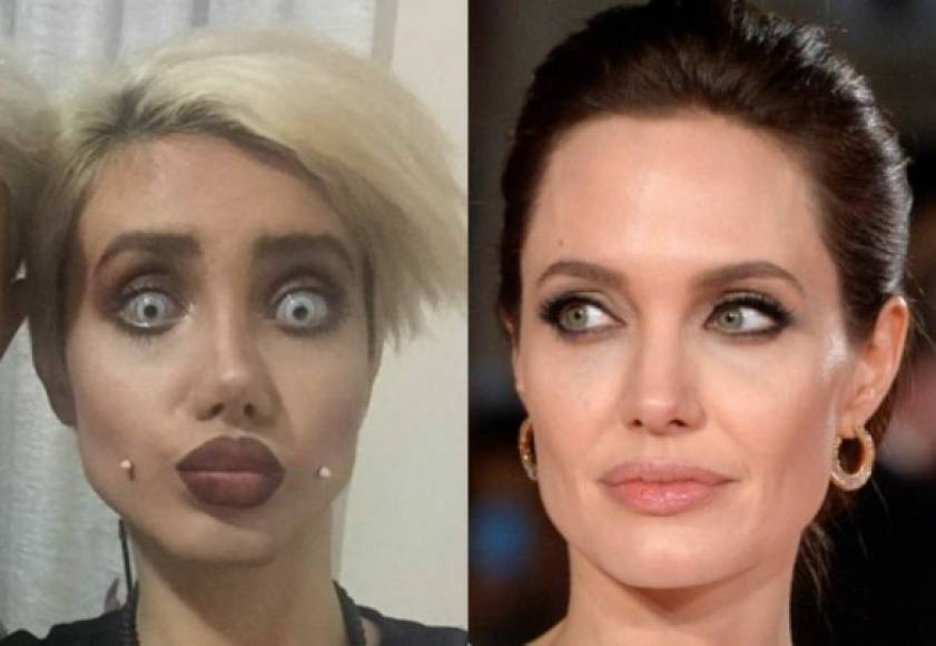 Sahar Tabar fue tendencia en las redes, debido a su extraño parecido con la reconocida actriz Angelina Jolie.<br/><br/>Medios como The Sun, El Espectador o Infobae replicaron la noticia de la joven, en donde se mencionaban las supuestas 50 cirugías que la joven había pasado para lograr un parecido a la estrella.<br/>