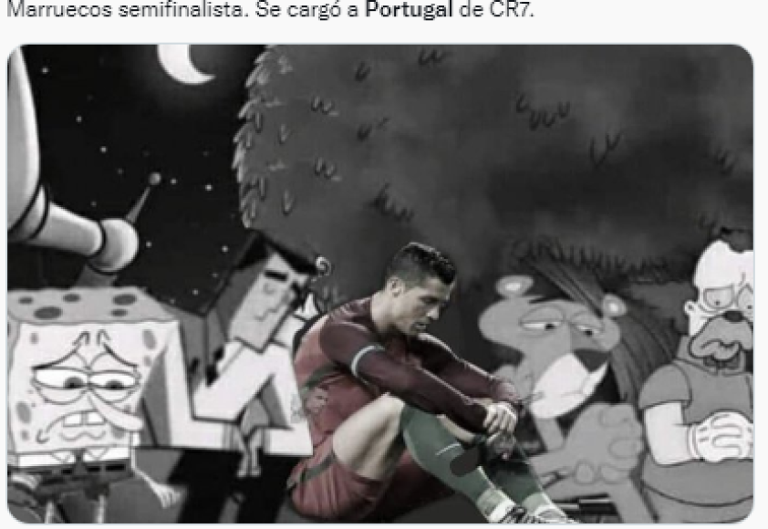 Portugal se quedó fuera de las semifinales tras caer ante Marruecos.