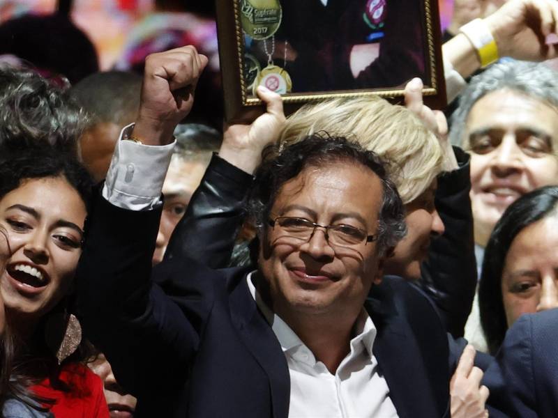 Gustavo Petro, presidente electo de Colombia. Fotografía: EFE
