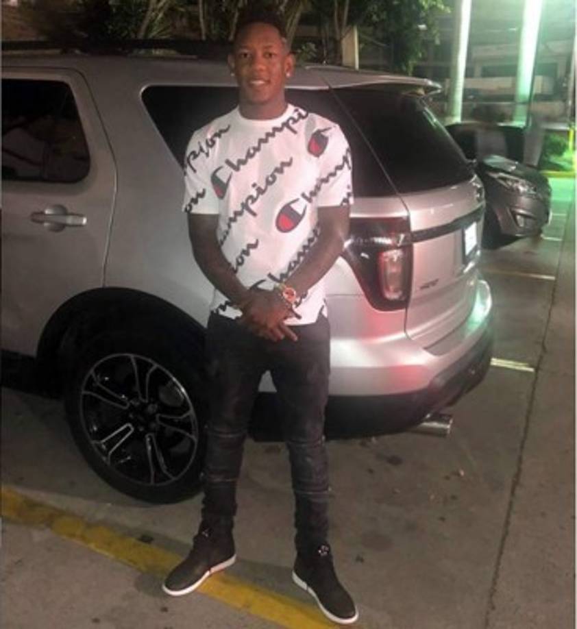 Romell Quioto se encuentra disfrutando sus vacaciones navideñas en Tegucigalpa.