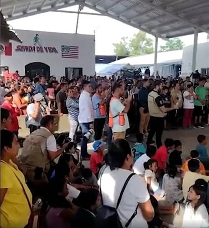 Durante mes y medio la familia hondureña estuvo en un refugio en la Ciudad de México en donde les otorgaron una visa humanitaria.