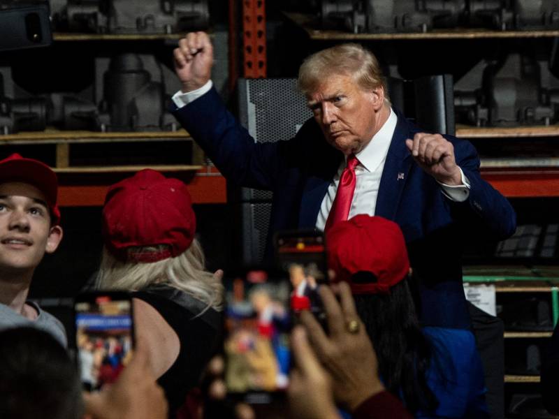 El expresidente republicano Donald Trump aspira a las presidenciales en 2024.