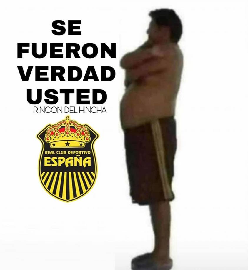 Los memes no perdonan al Real España tras no poder remontar y Olimpia es tetracampeón