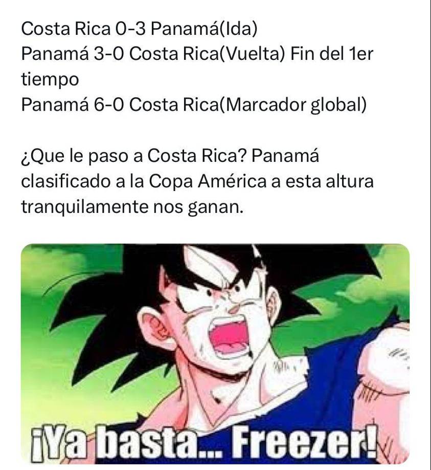 Memes destruyen a Costa Rica tras ser humillados por Panamá