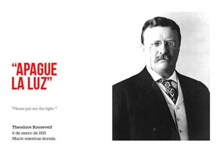 Theodore Roosevelt /ˈθiːəˌdɔːr ˈroʊzəvɛlt/ fue el vigésimo sexto Presidente de los Estados Unidos.