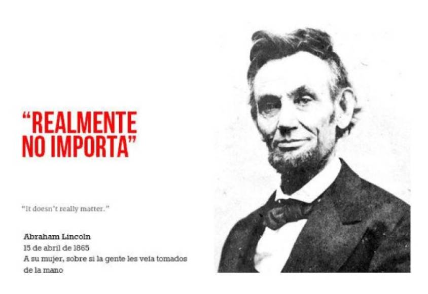 Abraham Lincoln fue un político estadunidense, decimosexto presidente de los Estados Unidos y primero por el Partido Republicano.