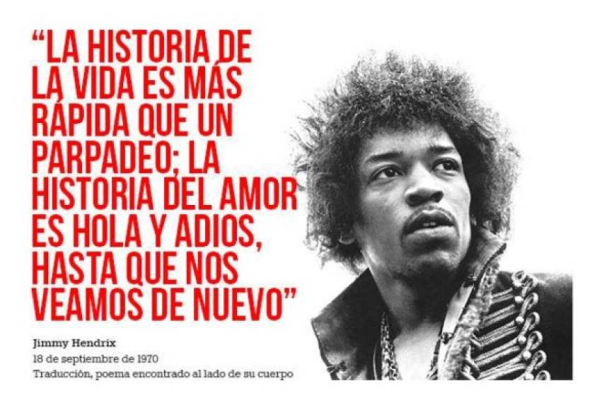 Hendrix es considerado uno de los mejores y más influyentes guitarristas eléctricos de la historia de la música popular, y uno de los músicos más importantes del siglo XX.