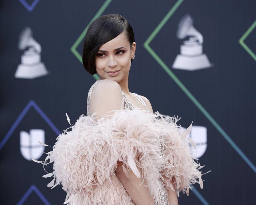 Las estrellas apuestan por los tonos rosas en la alfombra roja de los Latin Grammy 2021