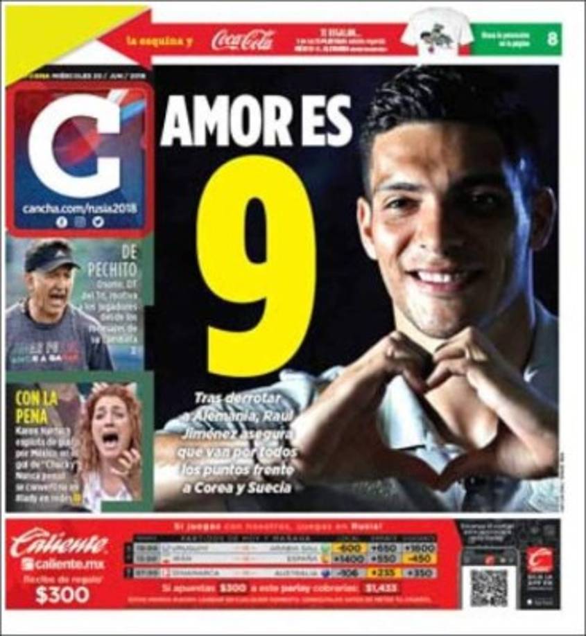 "Cancha de México."