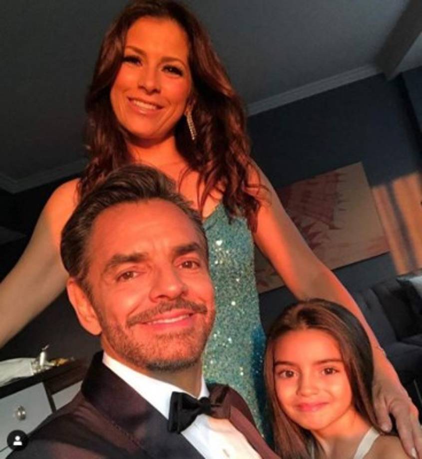 La pequeña heredó una belleza singular de sus padres, Eugenio y Alessandra Rosaldo, y para muchos también corre el talento por sus venas.