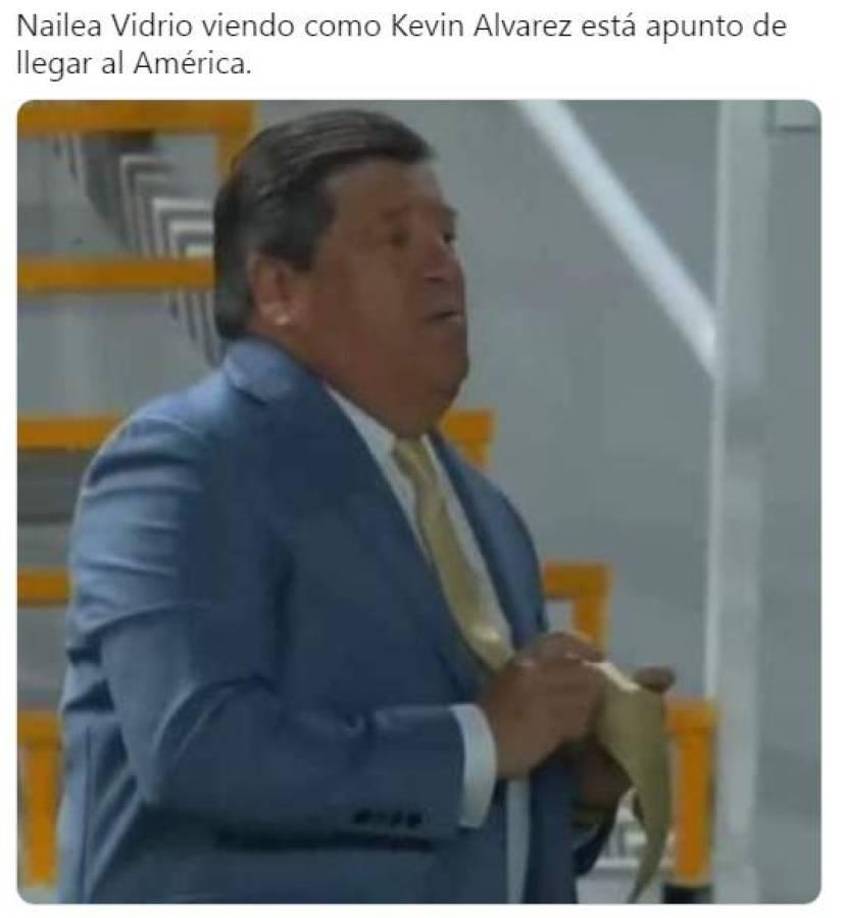 La posible llegada de Kevin Álvarez al América también destapó varios memes sobre el triángulo amoroso. 