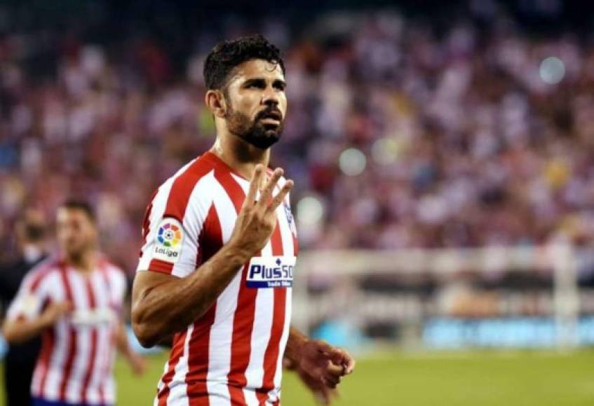 Wolverhampton y el Besiktas se han mostrado interesados en fichar al polémico delantero Diego Costa. Foto AFP.