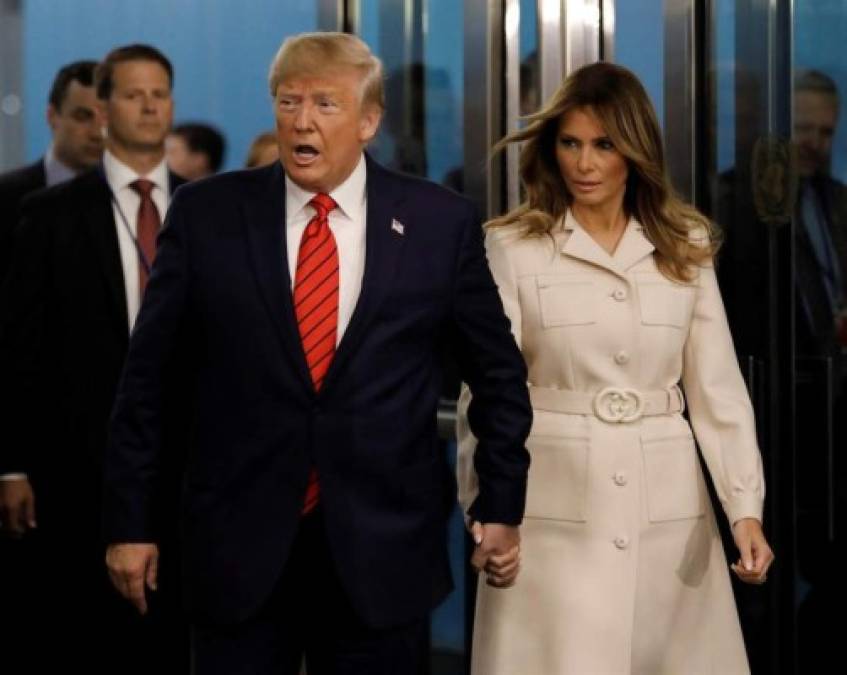Melania Trump se 'escapa' de la Casa Blanca tras tormenta política en Washington
