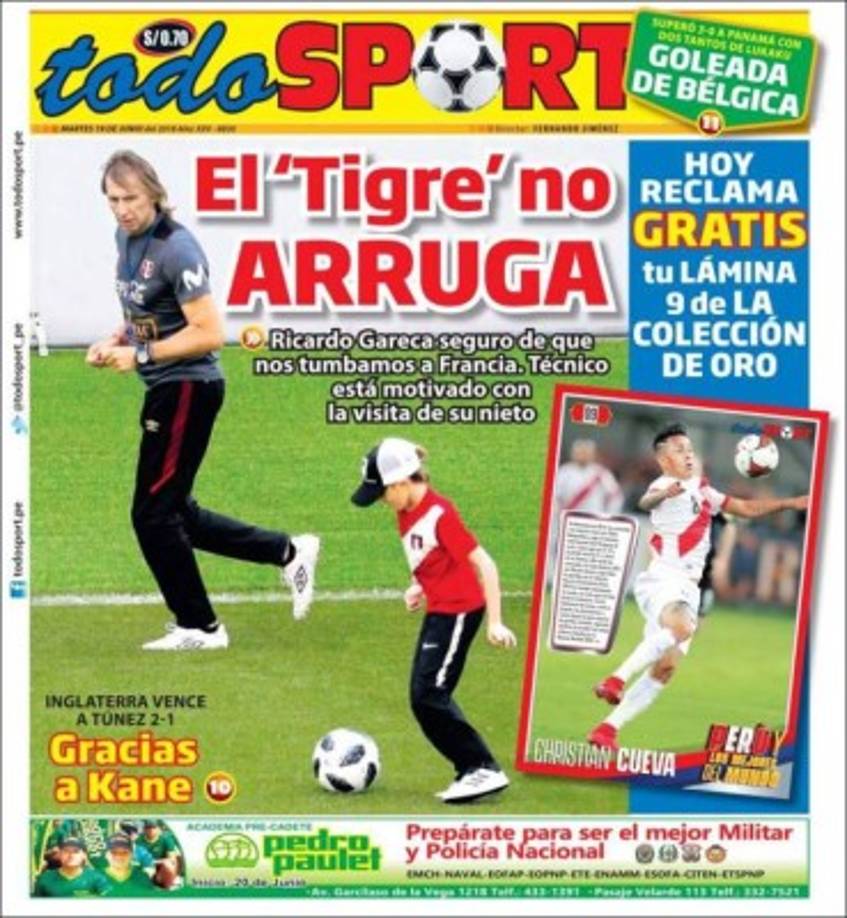 "Todo Sport de Perú."