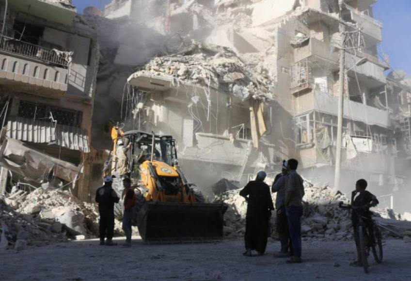 Según el OSDH, el número total de víctimas fatales en Alepo y en la provincia homónima se eleva ahora a 248 desde el reinicio de los bombardeos hace una semana, después de una corta tregua.
