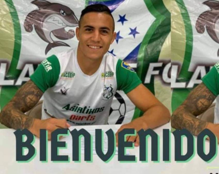 Nicolás Lugli: Delantero argentino que fue anunciado como nuevo jugador del Platense de Puerto Cortés.