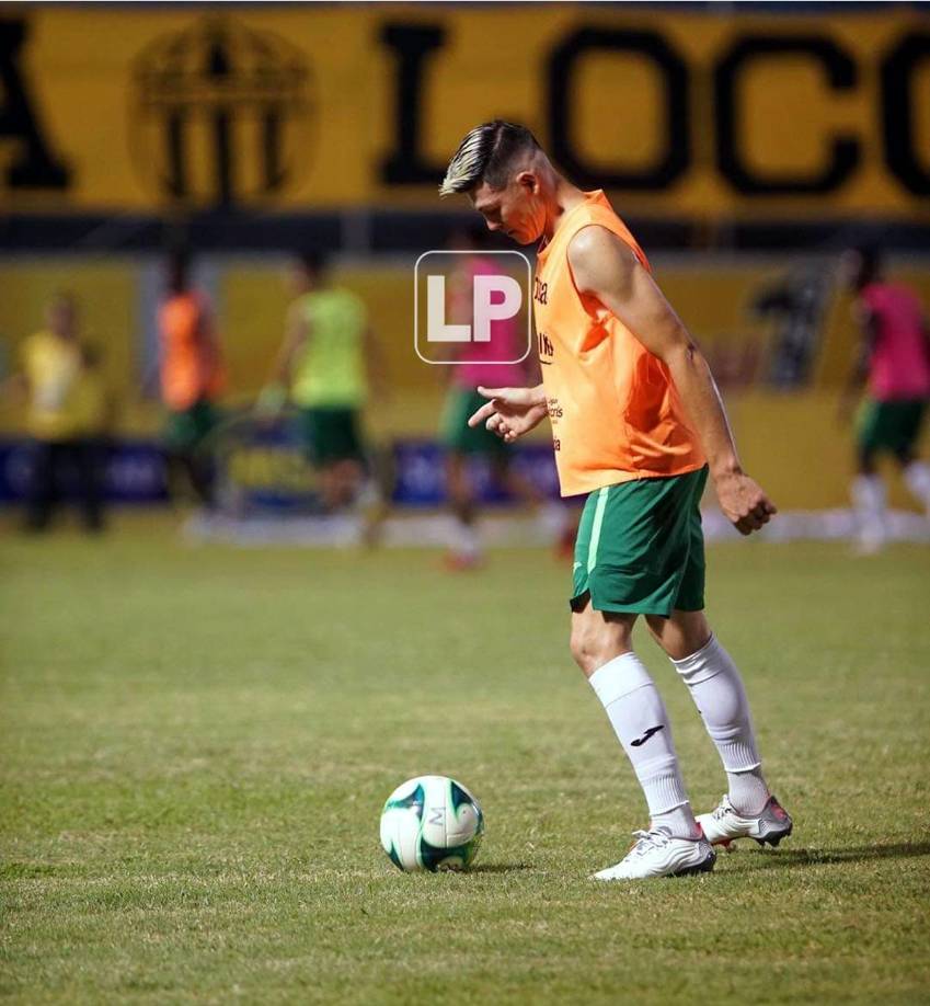 Francisco Martínez acaparó las miradas en la previa del Clásico sampedrano.