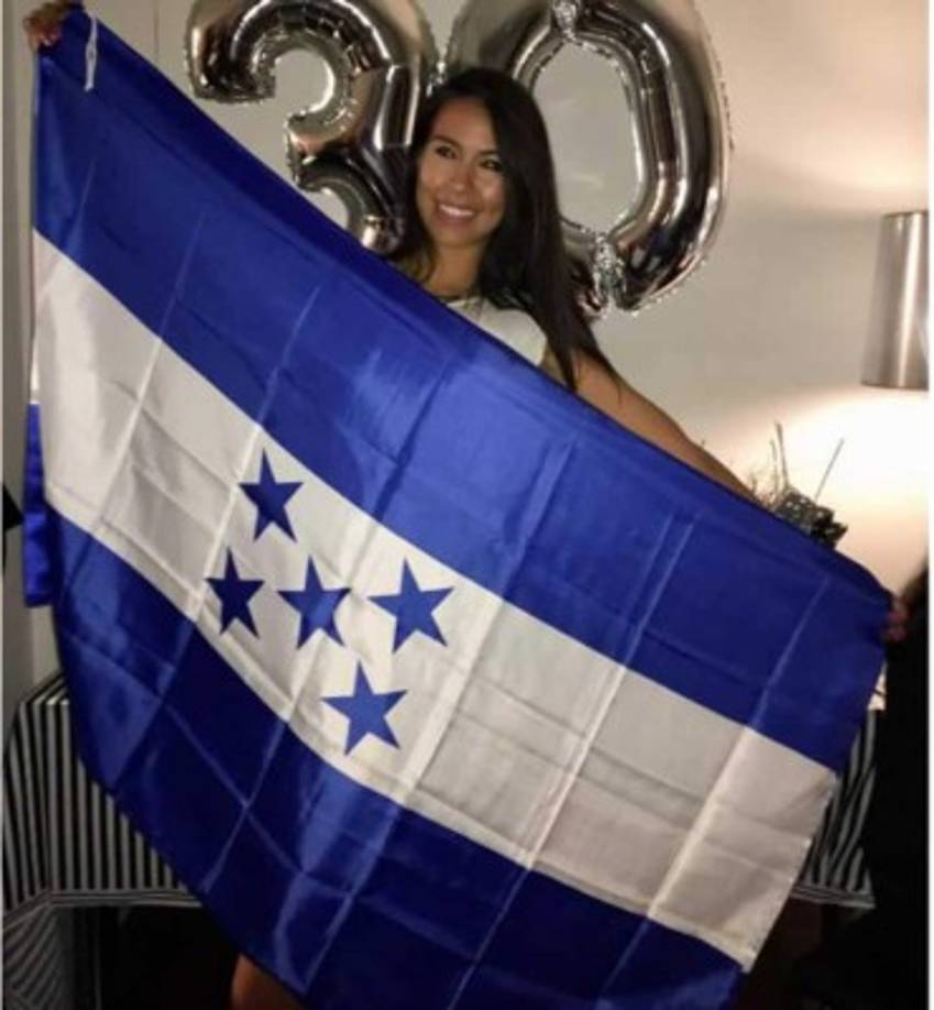 La nutricionista hondureña María José Alvarado apoyo desde Estados Unidos a la Bicolor.