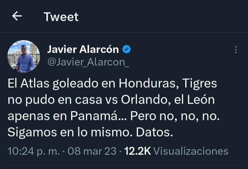 El reconocido periodista Javier Alarcón dio su punto de vista sobre el nivel de los clubes mexicanos en Concacaf.