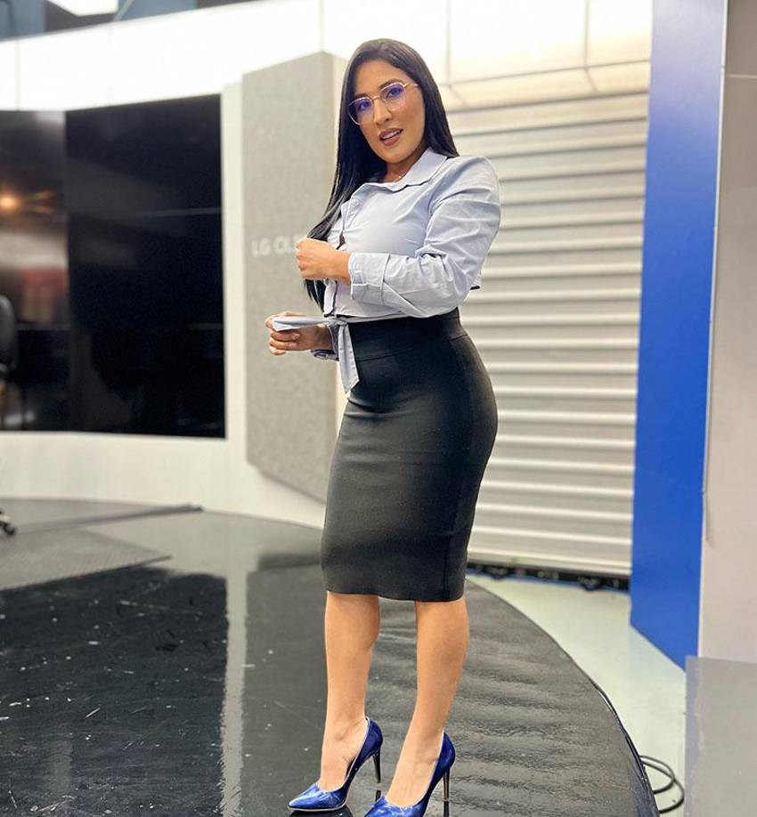 Martha Ríos: Bella y talentosa periodista deportiva de Honduras.