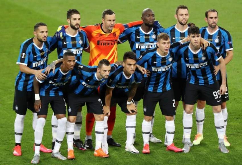 El 11 titular del Inter de Milán para enfrentar al Sevilla en la final de la Europa League.
