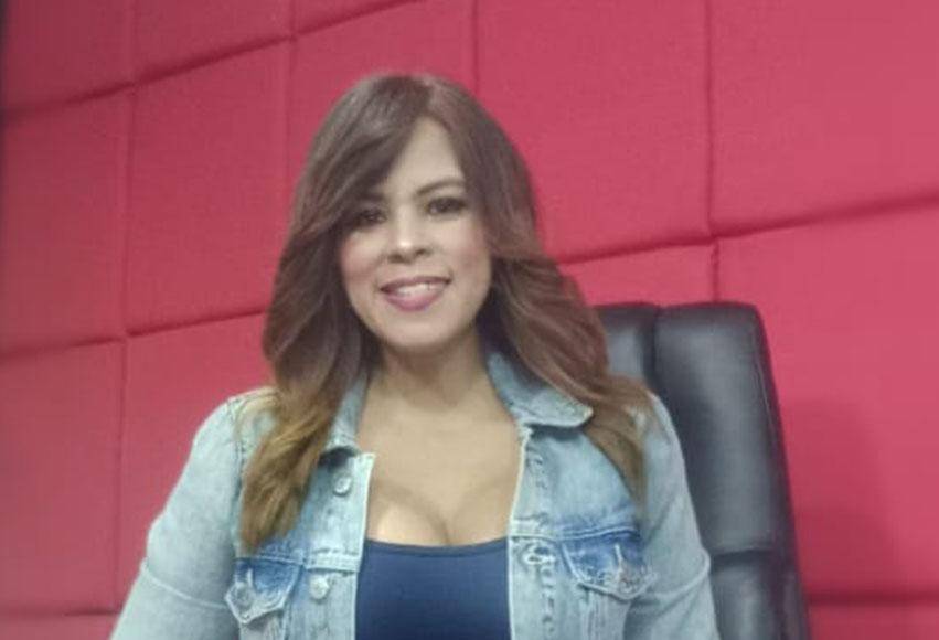 Melissa Andino es la pareja sentimental de Orlando Ponce Morazán y el periodista informó que pronto será su esposa.