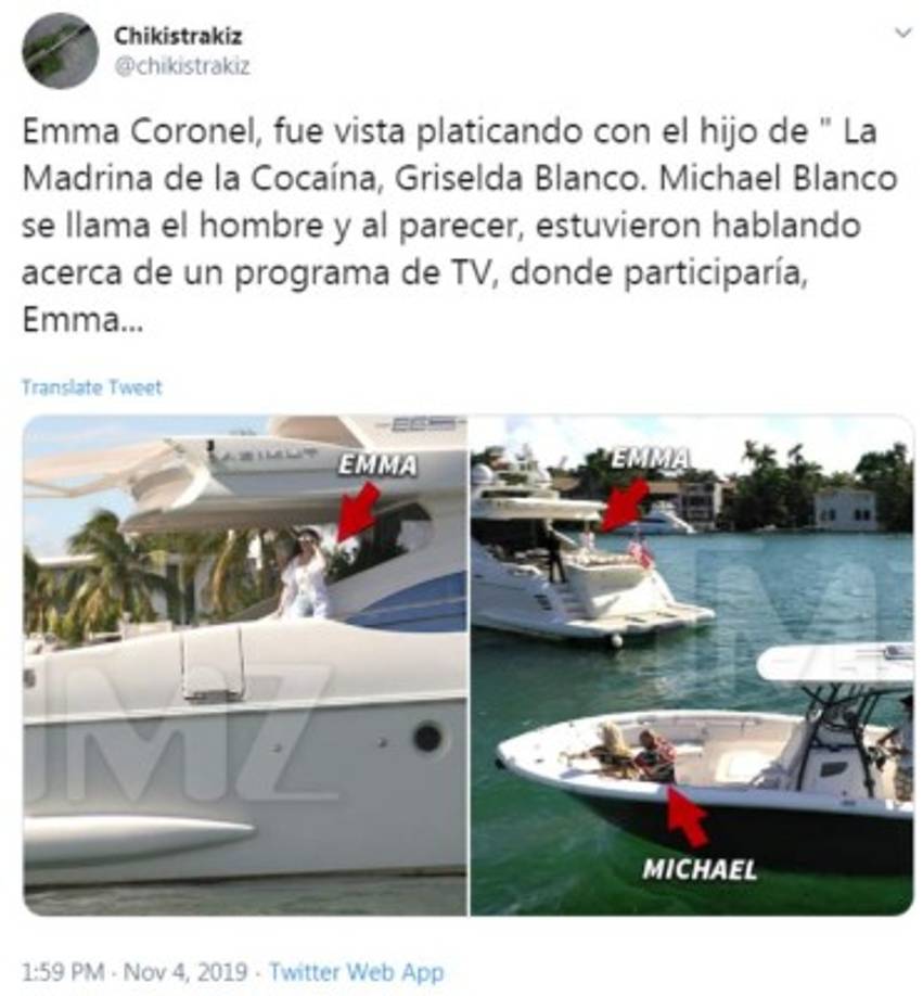 Emma asistió a la reunión vestida completamente de blanco y rodeada de guardaespaldas, según imágenes captadas por TMZ.