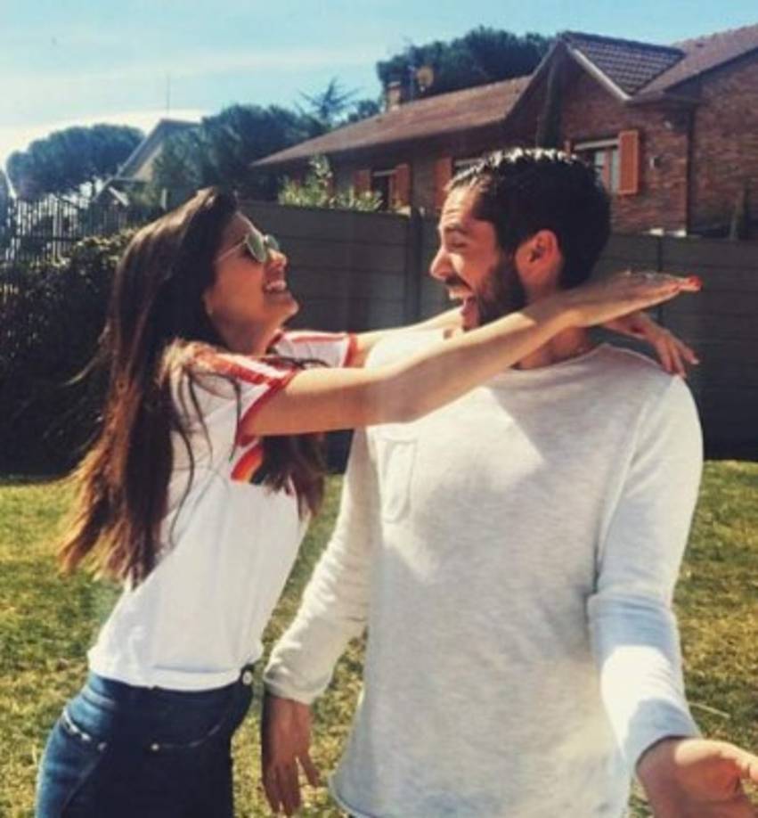 La actriz y el volante español comenzaron su relación sentimental hace unos meses.