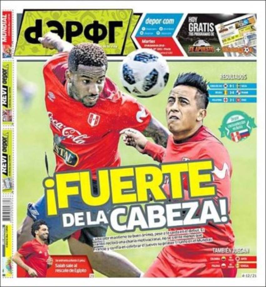 "Depor de Perú."