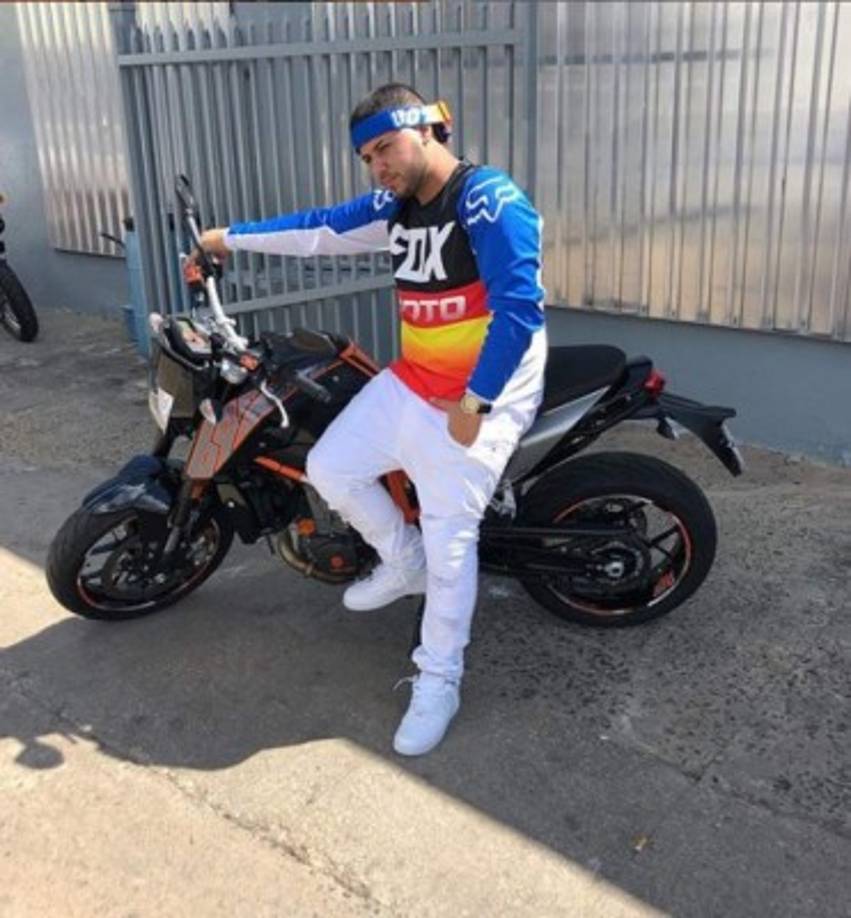 El joven es un amante de las motos y la velocidad; sin embargo, esta pasión le cambió la vida por completo.