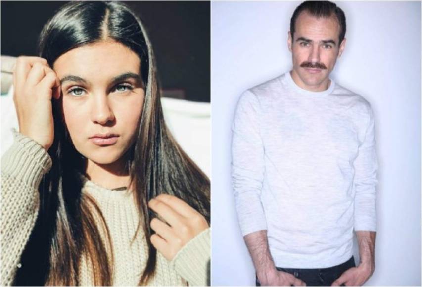 Para muchos de sus fans, Romina es casi idéntica a su padre Jorge Poza.