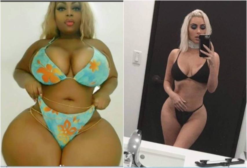 Kim es una de las mujeres más sexys del espectáculo y se conoce por su espectacular figura bien trabajada, mientras que Yao asegura que su cuerpo es 100% natural.