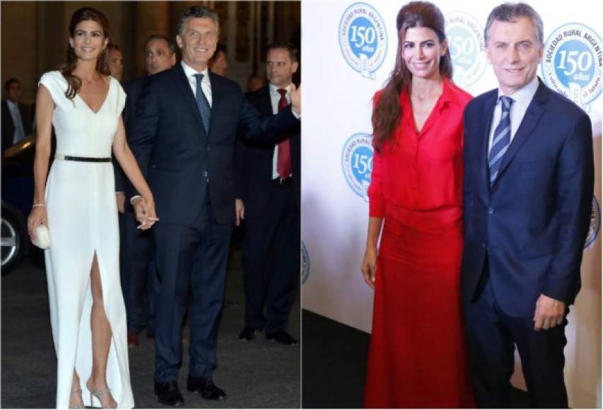 La atracción popular de la esposa del presidente argentino, Mauricio Macri, generó humor entre la comitiva oficial y formó parte del anecdotario extraprotocolar.