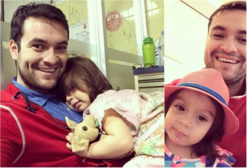 El presentador de televisión hondureña Kenneth Melhado está atravesando por una complicada situación, su hija menor tiene leucemia.
