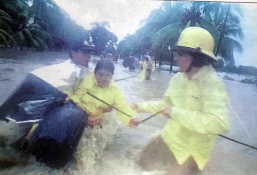 Eta revive las imágenes de la tragedia del Mitch en Honduras luego de 22 años