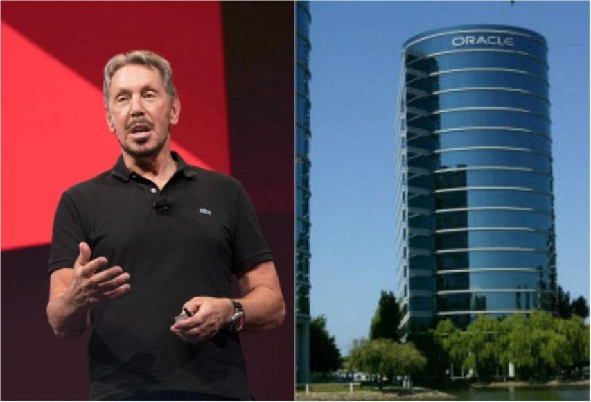 Larry Ellison, fundador de la empresa informática Oracle, cierra el top ten de Forbes con una fortuna valorada en $58.500 millones.
