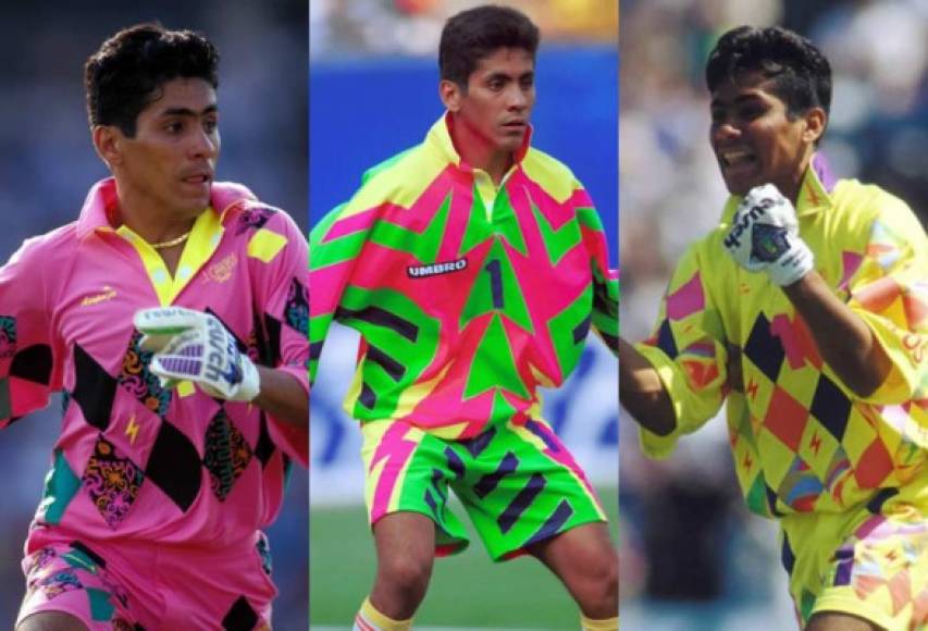 3 - Uniformes peculiares de porteros | La FIFA prohibió que los arqueros, como Jorge Campos, ilustre estandarte de esa práctica, diseñen sus propios atuendos.